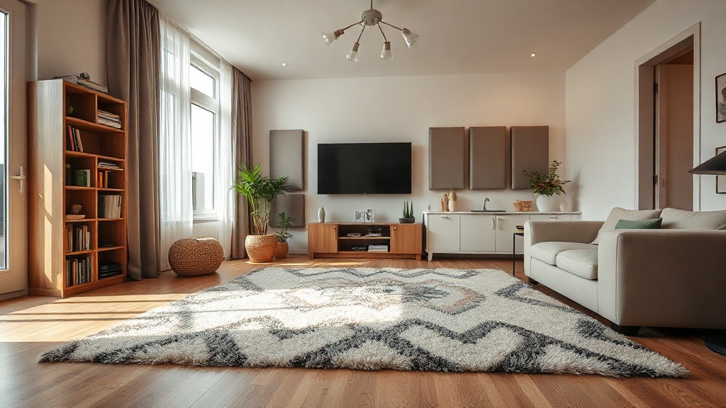 Schalldämmung mit Akustikpaneelen und Teppichen: So reduzieren Sie Lärm in der Wohnung