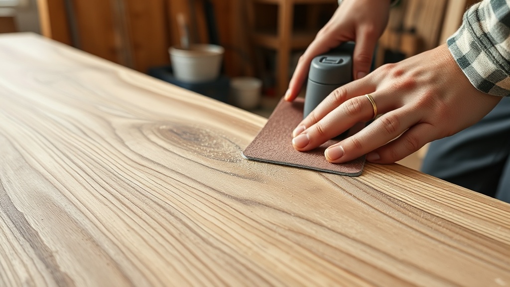 Esstisch aus Massivholz selbst bauen: Eichenplatte von Hornbach mit stabilen Tischbeinen