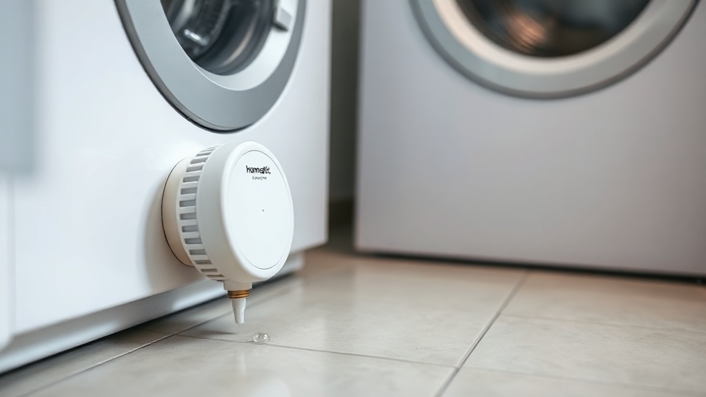 Wassersensor für Keller und Badezimmer: Leckageerkennung und automatische Absperrung